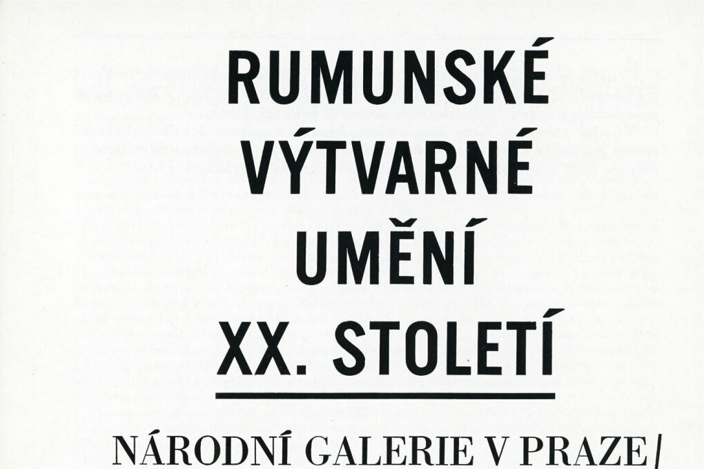 Rumunské výtvarné umění XX. století